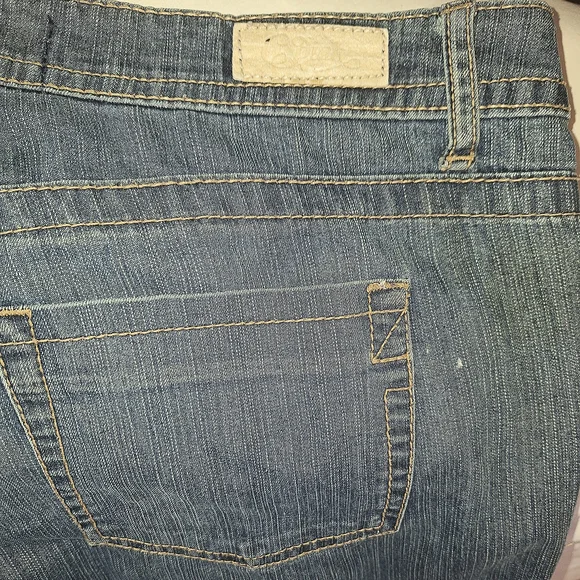 Y2K C. Pink Medium Wash Denim Jeans Size 11 Contrast Stitch - Picture 10 of 16